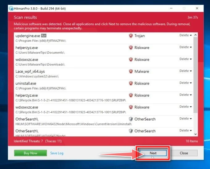 HitmanPro Remove Malware