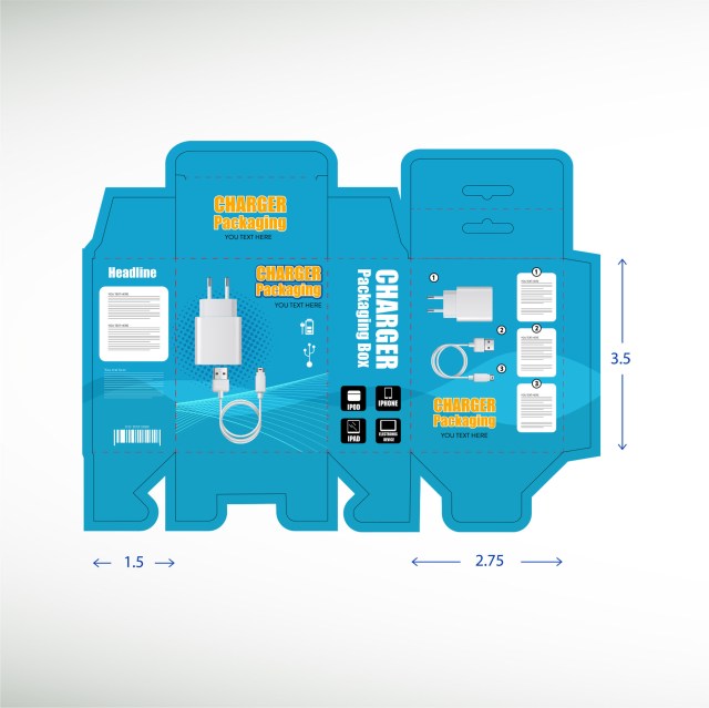 Paper-Mobile-Charger-Packaging-Blue-Box-thumbnail