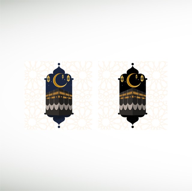 islamic-hajj-pilgrimage-elegant-3d-flat-architecture-crescent-hanging-lights-decor-thumbnail