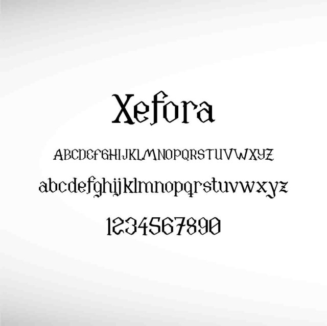 xefora-font-thumbnail